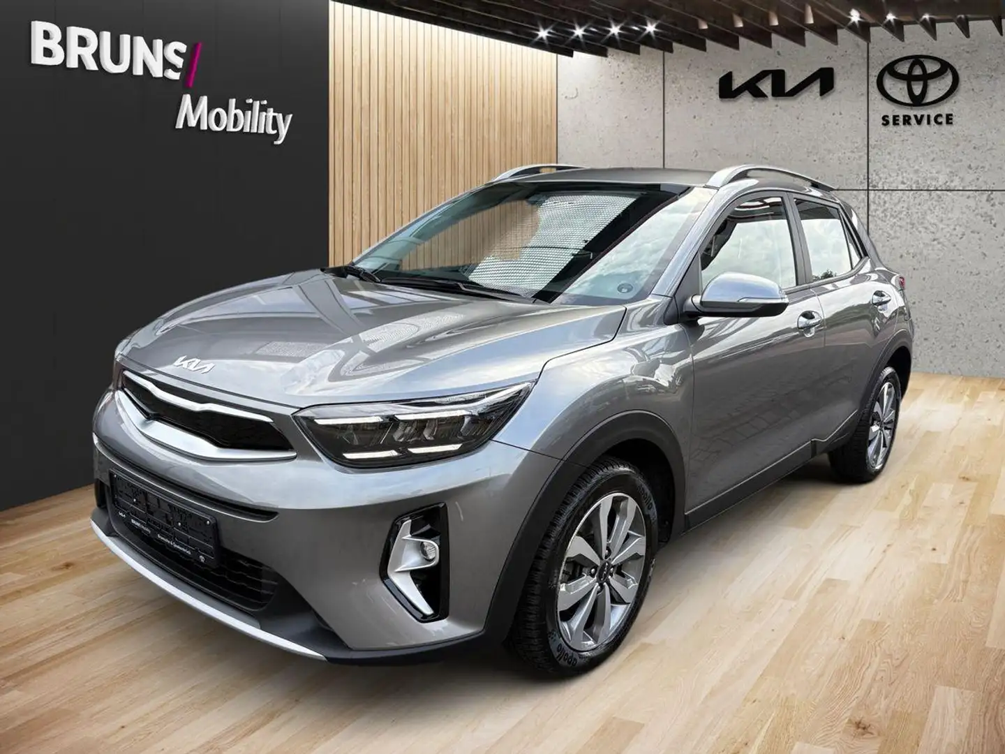 Kia Stonic 1.0 TGDI Automatik Vision Navi Kamera Grijs - 2