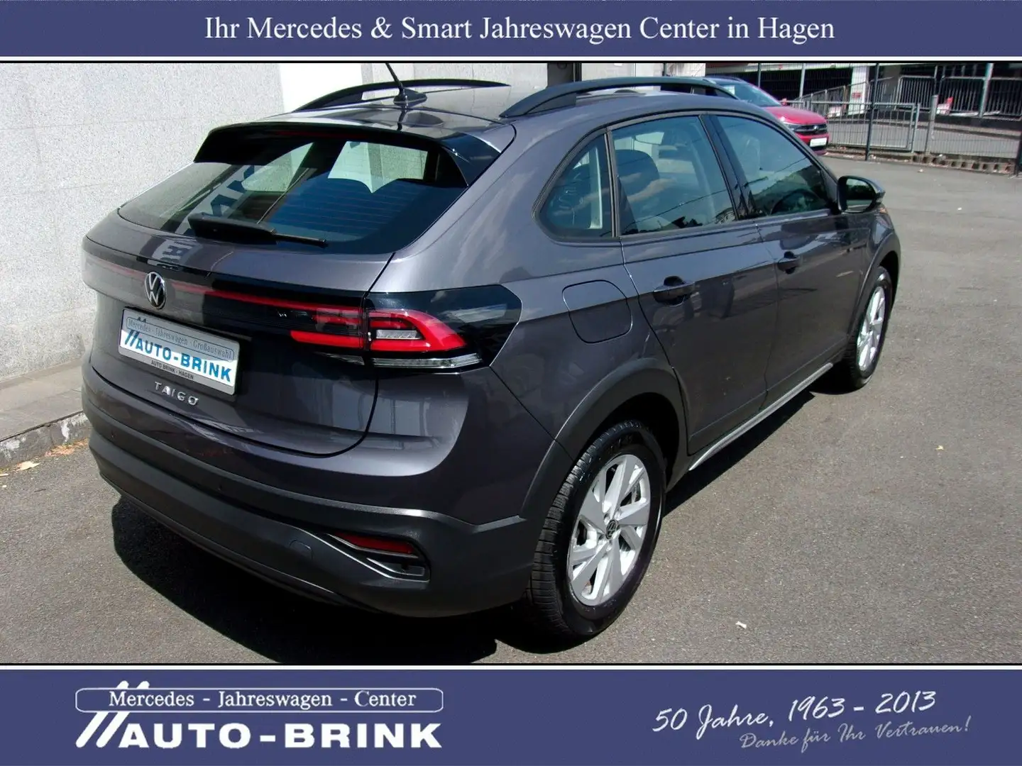 Volkswagen Taigo Life DSG/LED/PTS/APP/Alu/17tkm Grau - 1