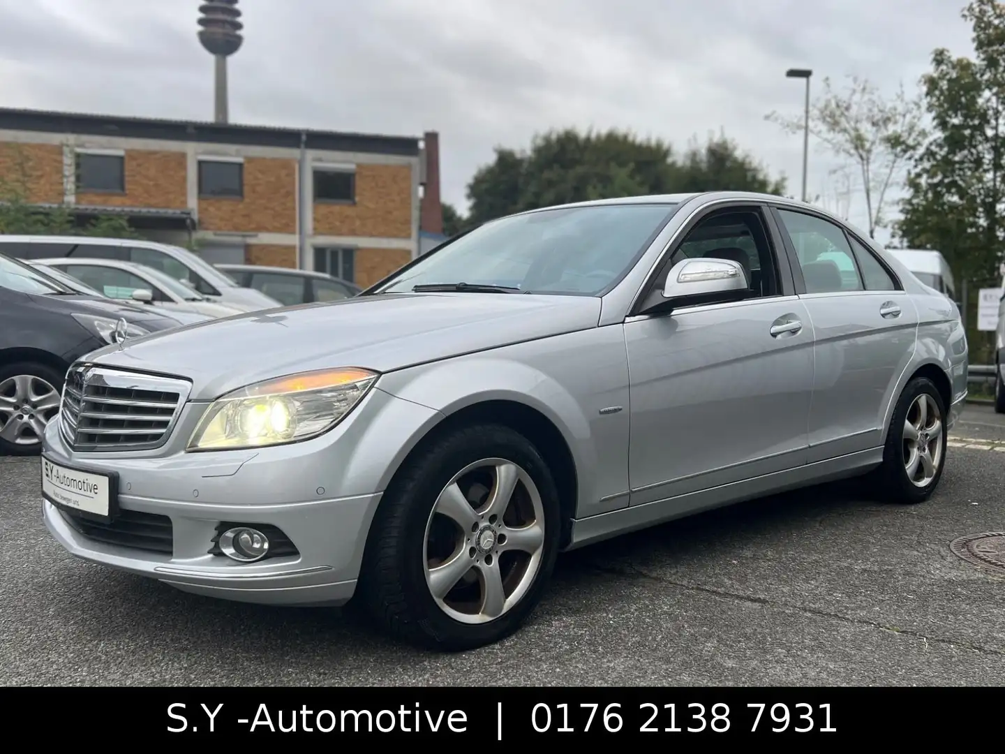 Mercedes-Benz C 200 Lim.|Automatik|Xenon|Klima|Temp|SHZ|PDC|TÜV Silber - 1