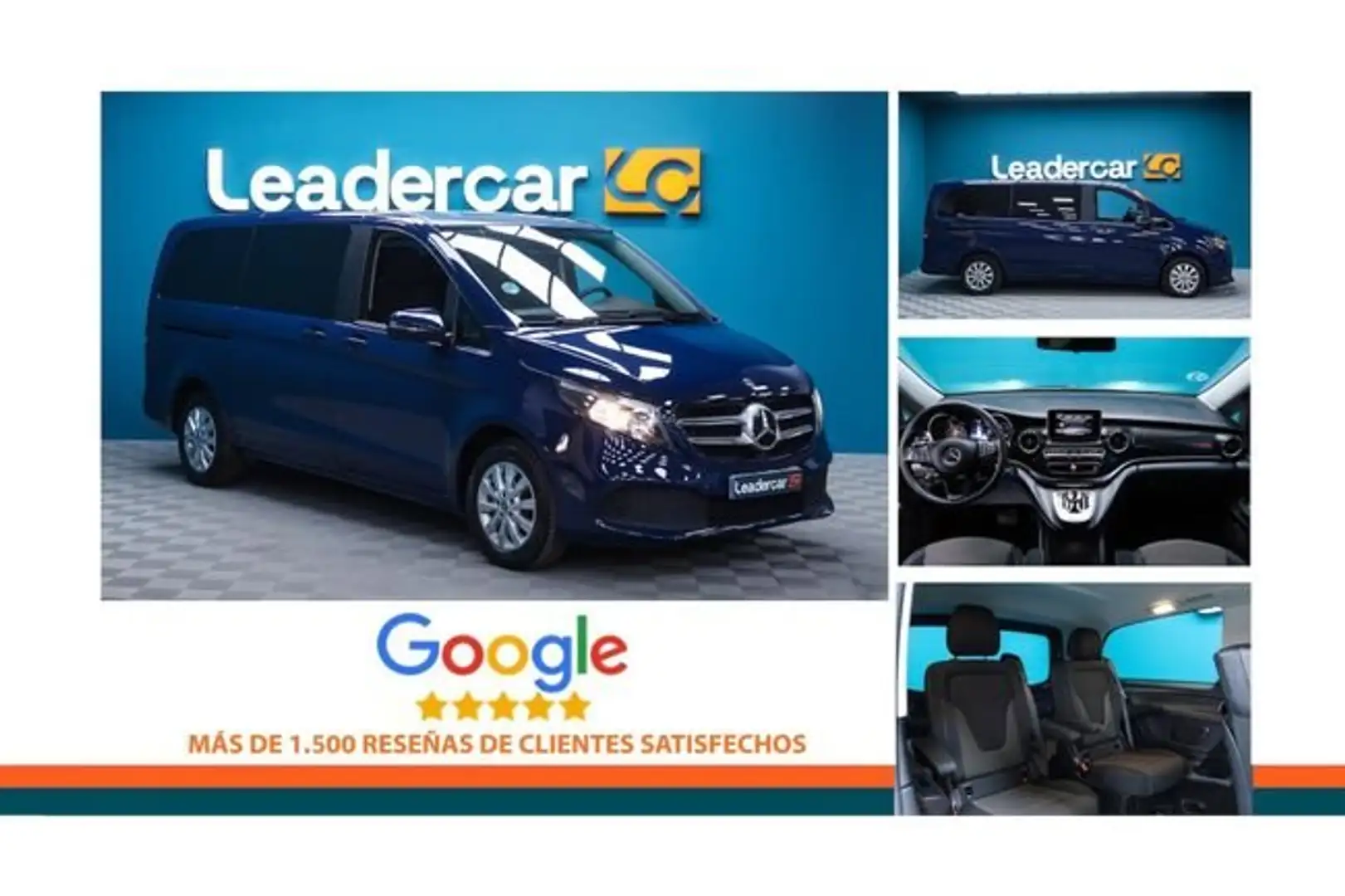 Mercedes-Benz V 220 220d Largo Azul - 2