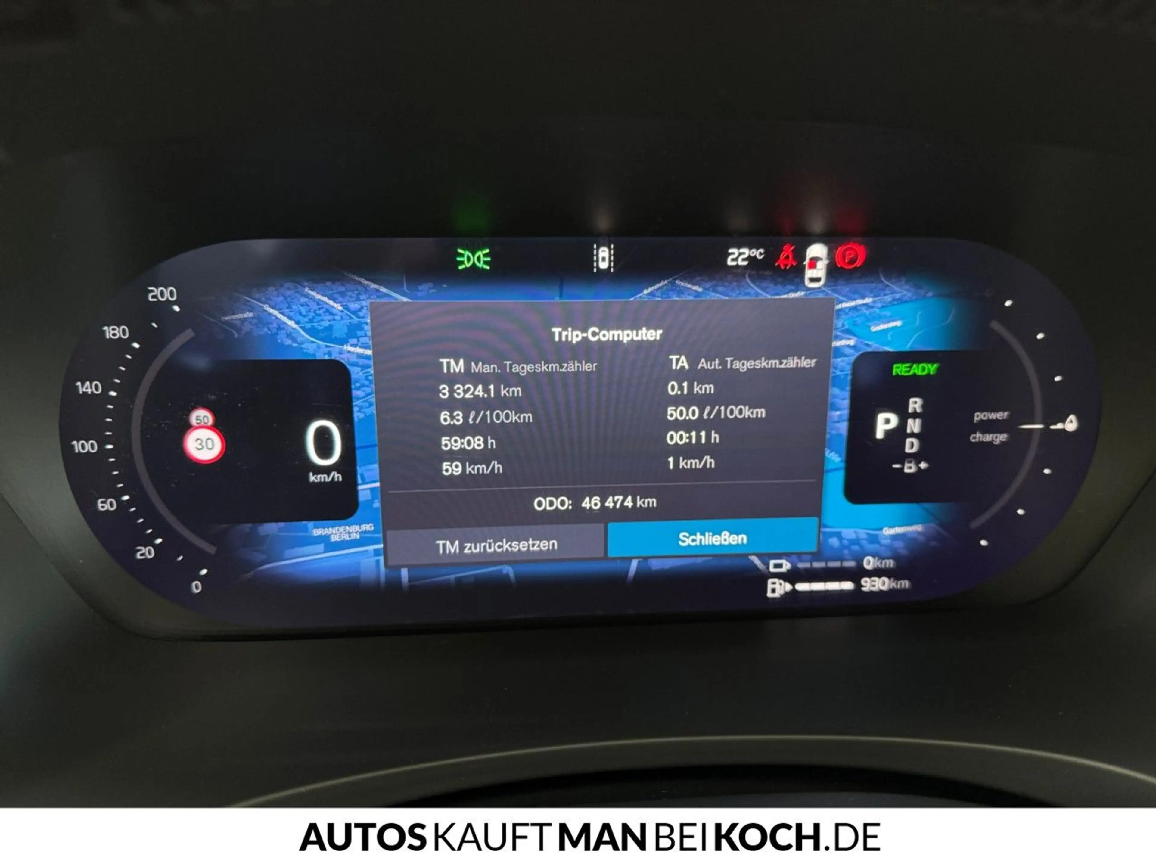 Volvo V90 T6 Plug-In AWD Plus Dark BLIS H/K 360° AHK LED — photo 11