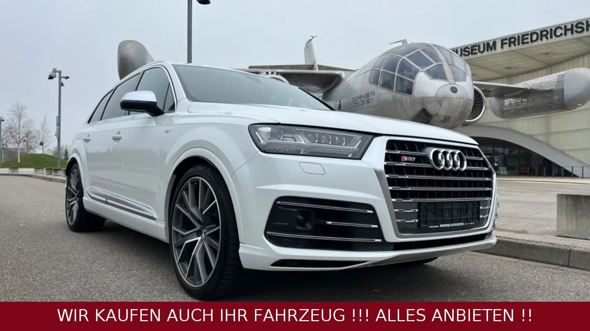 Audi SQ7 4.0 TDI quattro MATRIX/V8T/PANO/22"/VOLL Weiß - 1