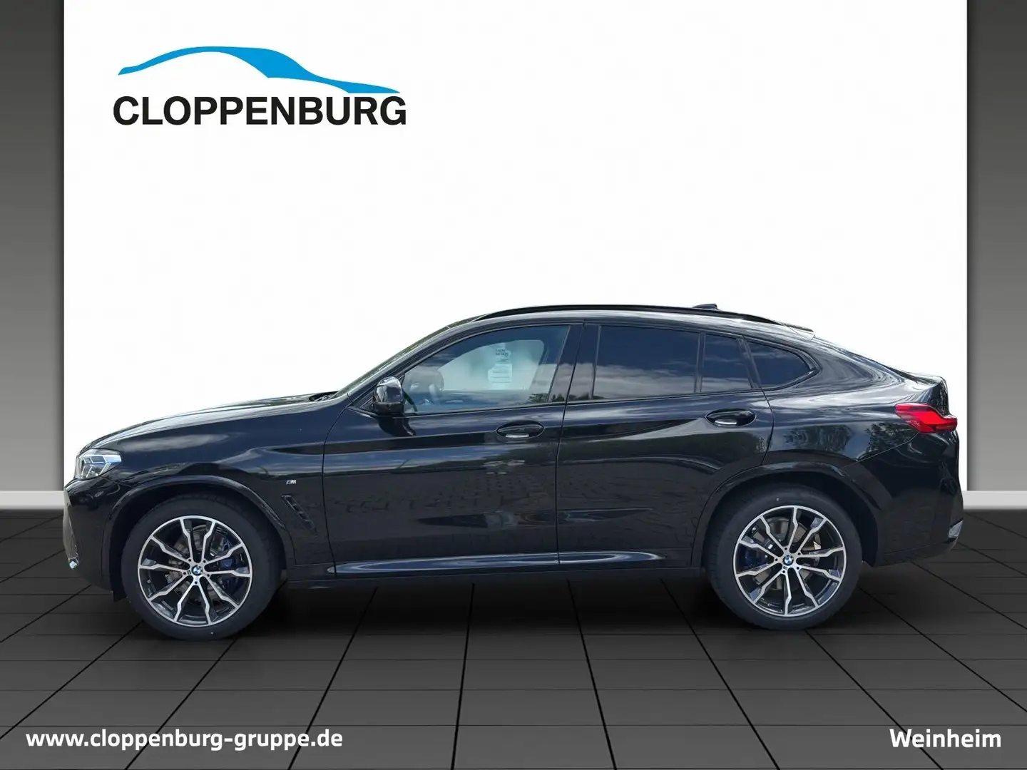 BMW X4 M 40d M Sport+AHK+Laser+Head-Up+Shz+Klima Чорний - 2