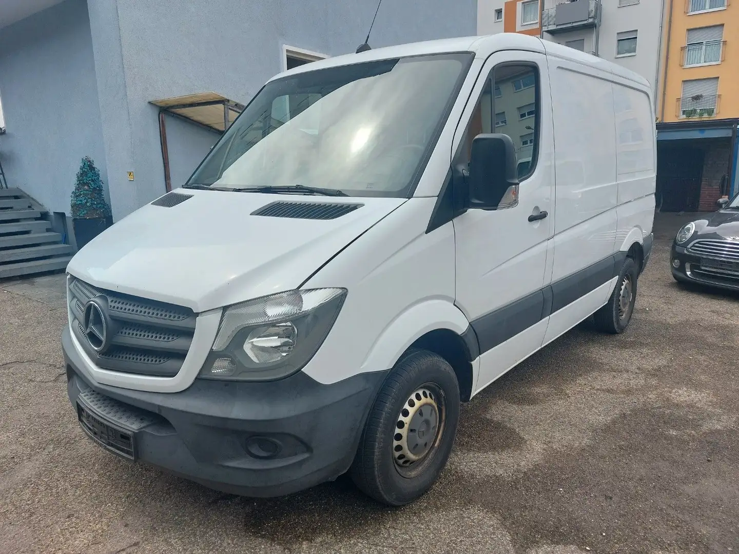Mercedes-Benz Sprinter Kasten 214 CDI 1.Hand Blanc - 1