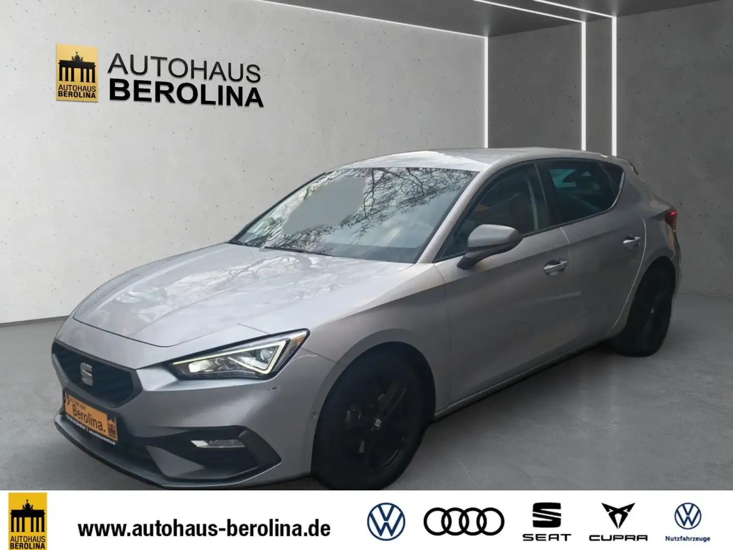 SEAT Leon 1.5 eTSI FR DSG *BEATS*ACC*LED*R-CAM*SHZ* Argento - 2