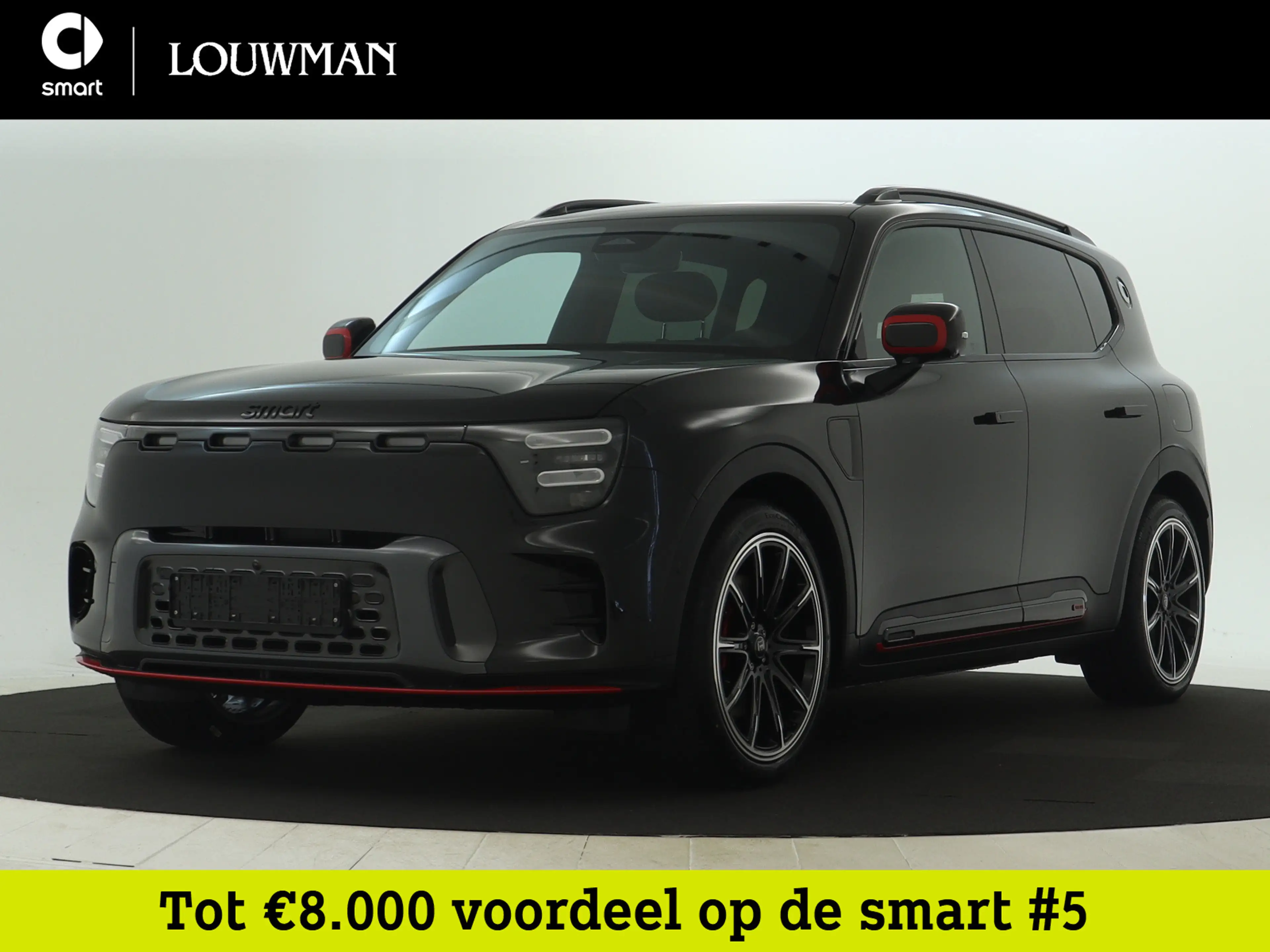 smart #5 Brabus 100 kWh | Akoestische voorruit | Panoramisc