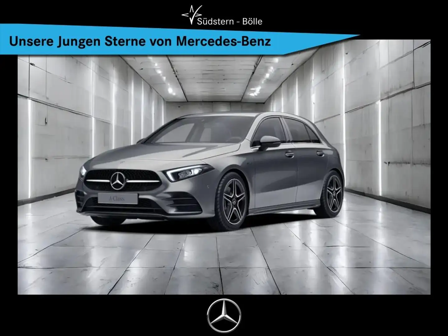 Mercedes-Benz A 250 e EDIT.2020+AMG+NIGHT+KAM.+AMBI+LED+MBUX-N Grau - 1