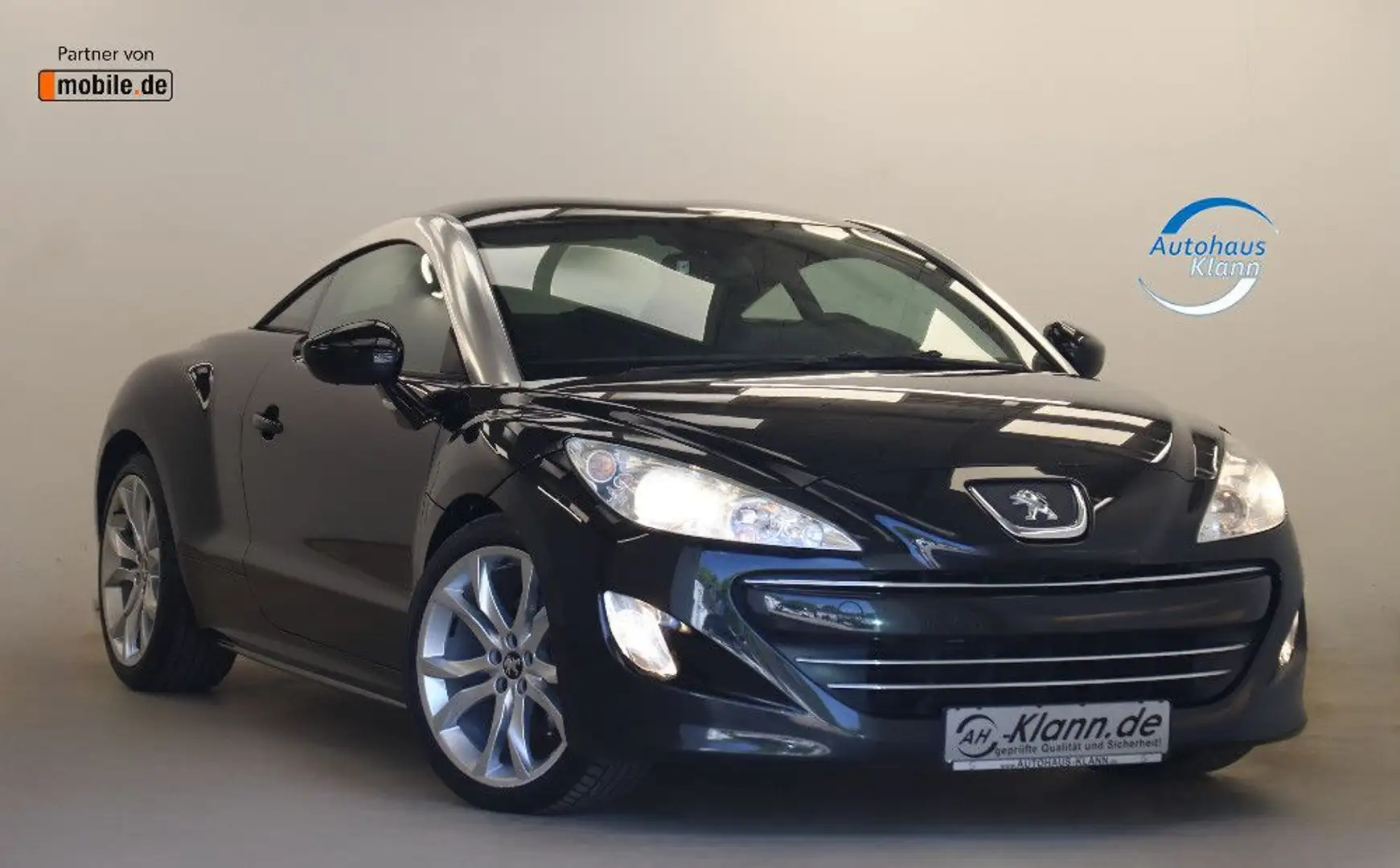 Peugeot RCZ 1.6 156PS Automatik Navi DVD Klima PDC Schwarz - 1