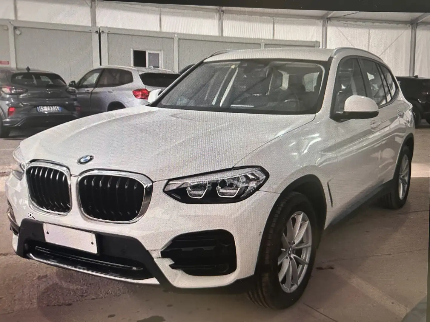 BMW X3 X3 xdrive20d mhev 48V Business Advantage auto Bianco - 1