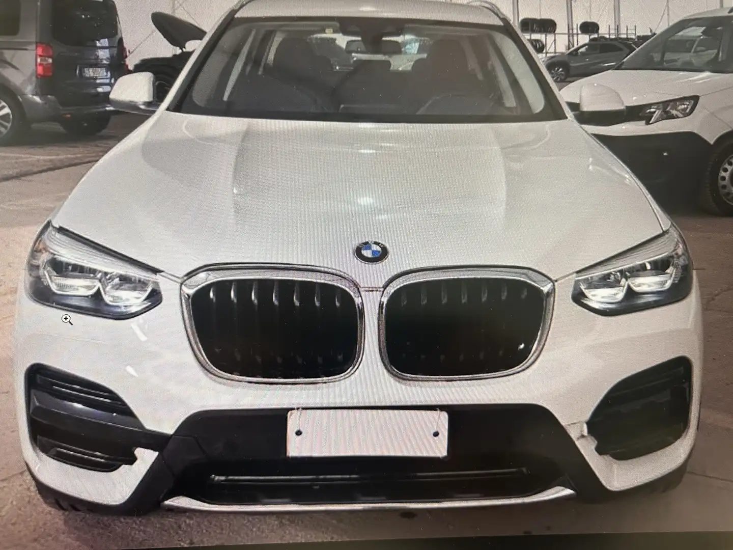 BMW X3 X3 xdrive20d mhev 48V Business Advantage auto Bianco - 2