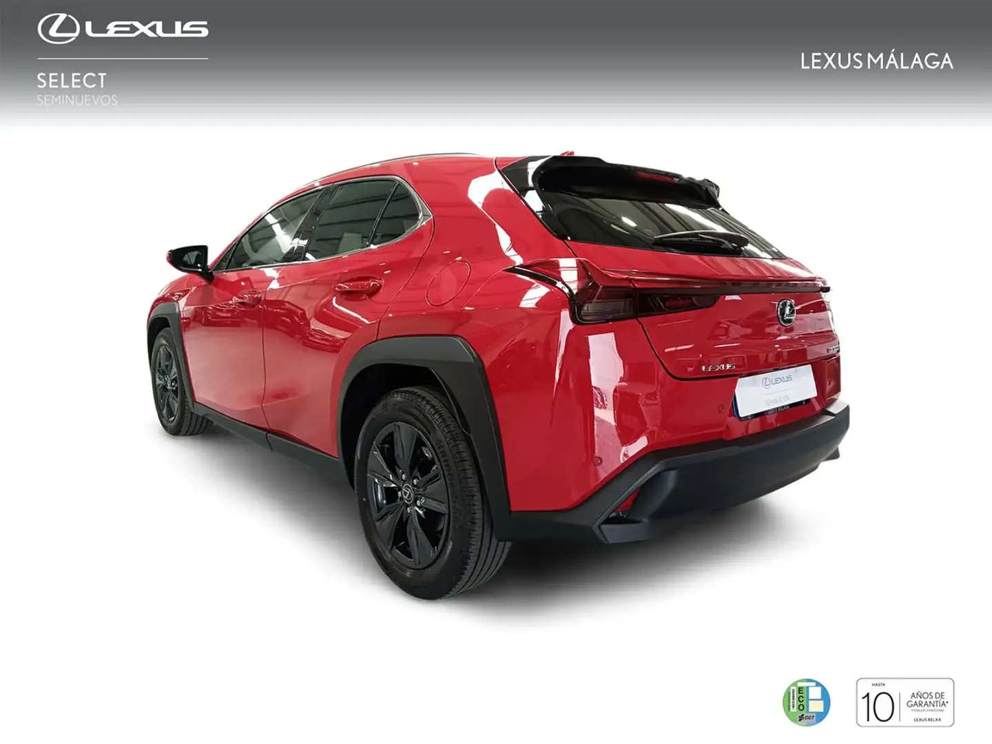 Lexus UX 300h 2.0  Plus Rojo - 2