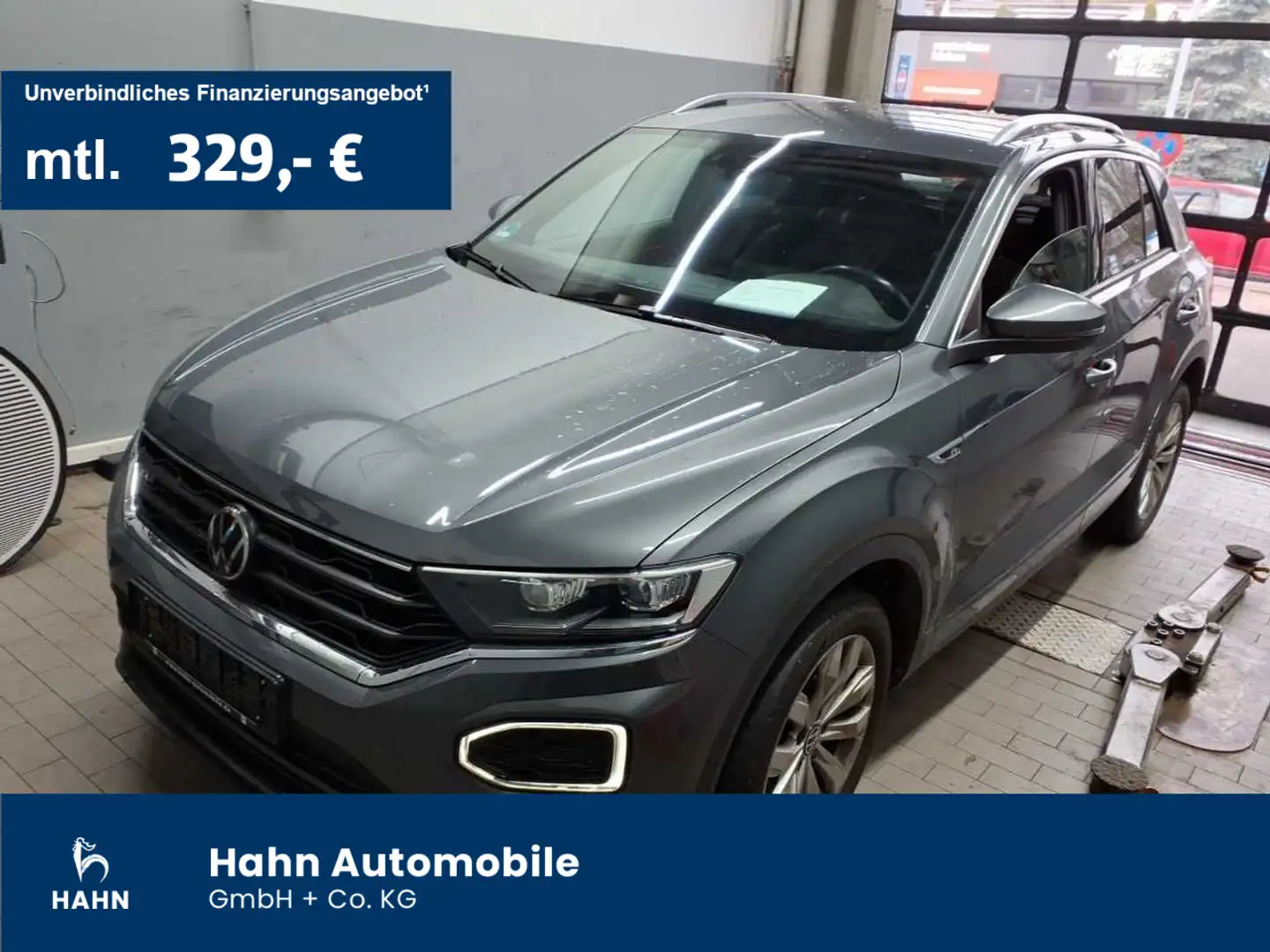 Volkswagen T-Roc 1.5 TSI Sport ACC CAM Climatr Navi LED Grau - 1