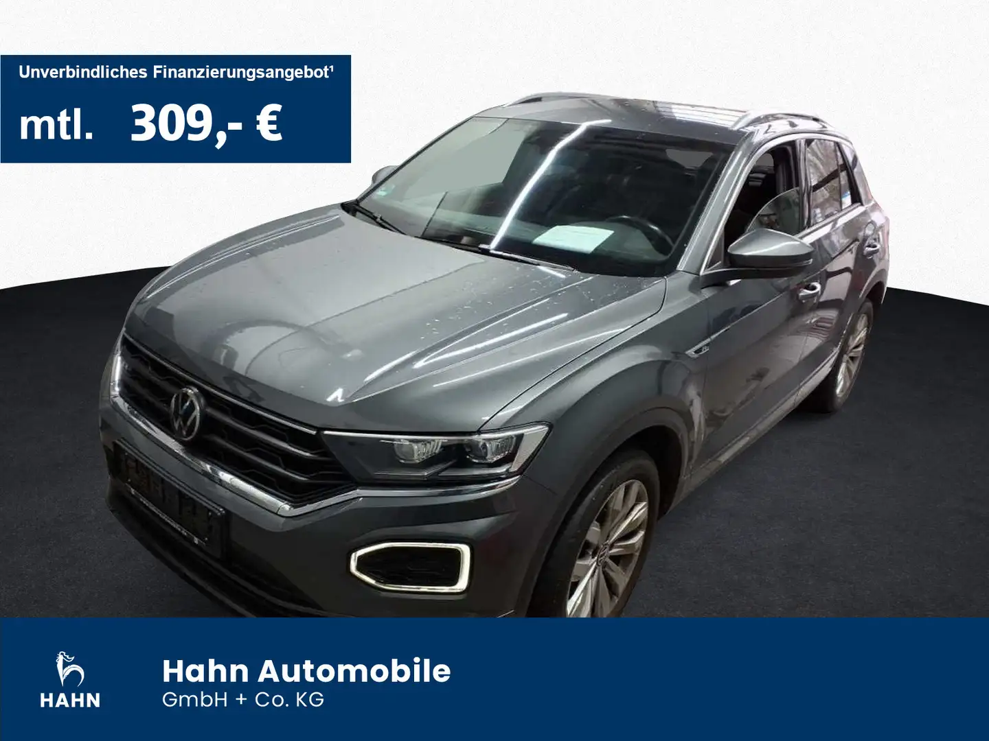 Volkswagen T-Roc 1.5 TSI Sport ACC CAM Climatr Navi LED Grau - 1