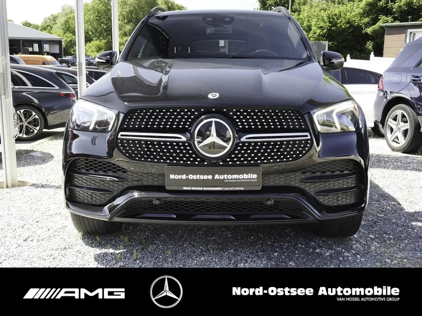 Mercedes-Benz GLE 400 d 4M AMG AHK DISTR LED WIDE NIGHT KAMERA Noir - 2