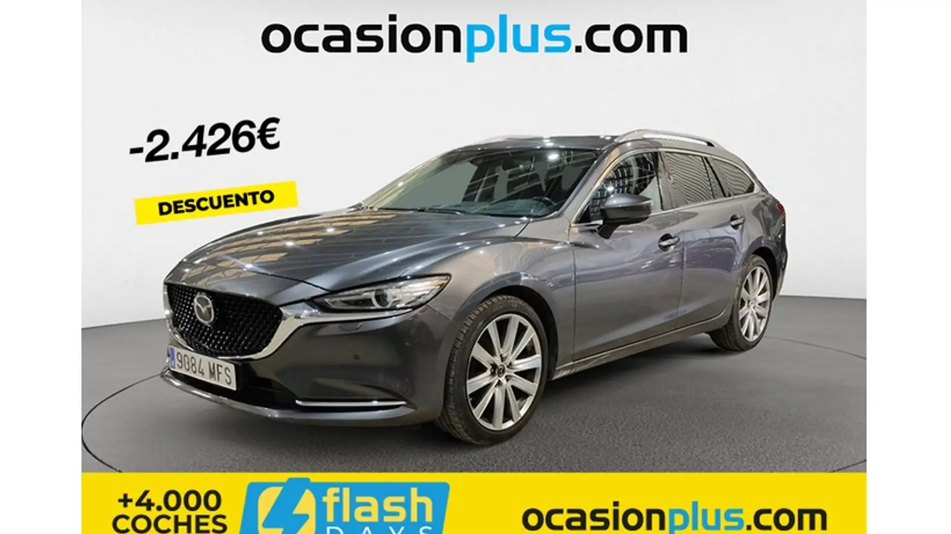 Mazda 6 Wagon 2.0 Skyactiv-G Exclusive-Line 165 Gris - 1