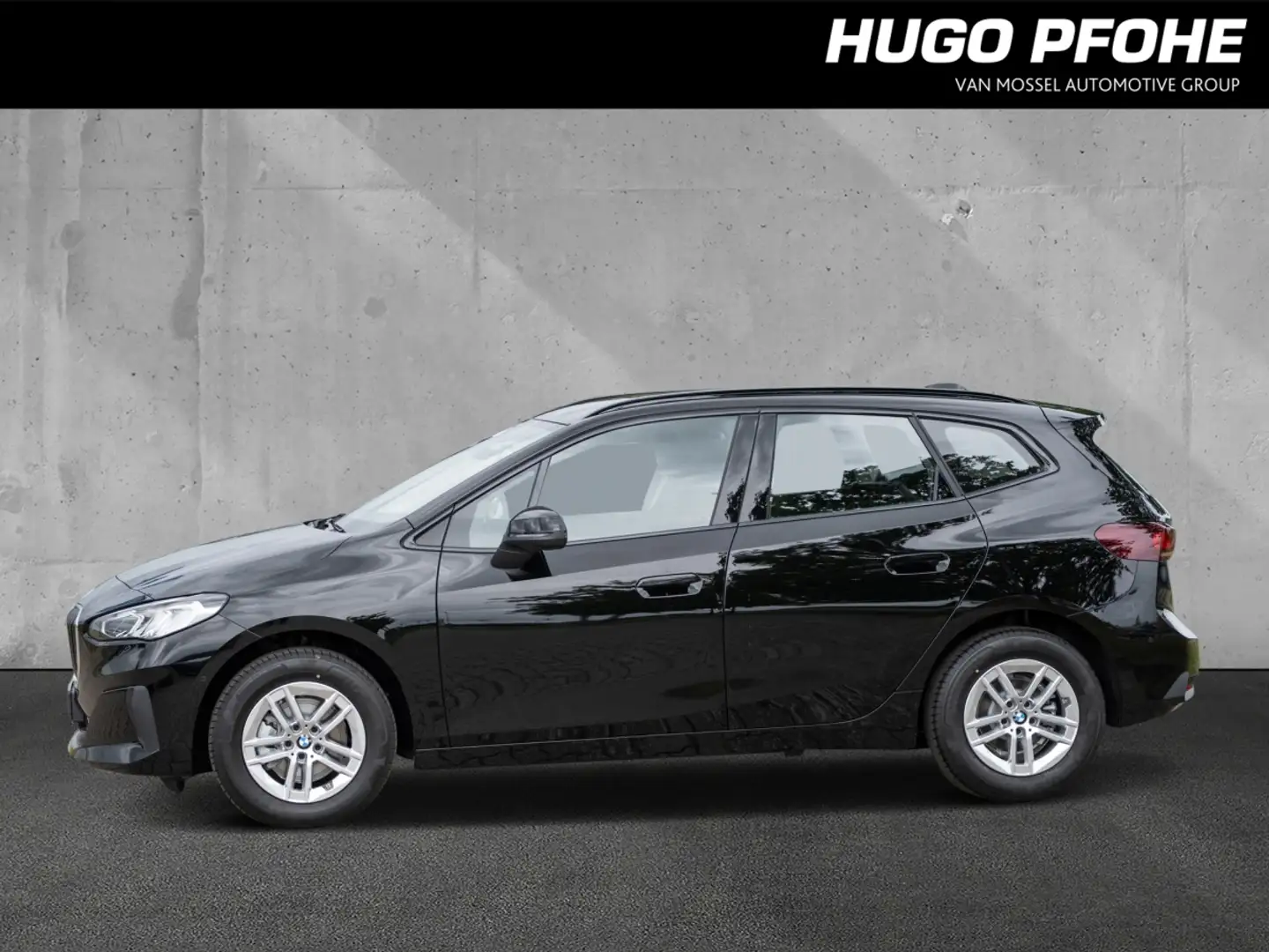 BMW 216 Active Tourer i Steptronic DCT Kompaktvan. 90 kW. Schwarz - 2