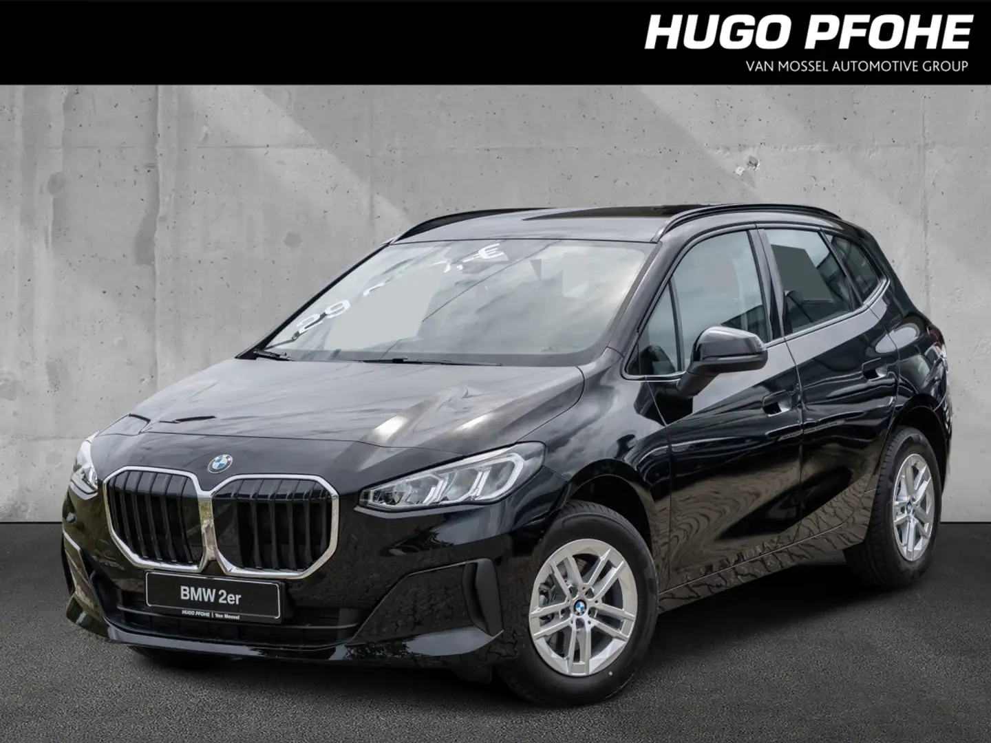 BMW 216 Active Tourer i Steptronic DCT Kompaktvan. 90 kW. Schwarz - 1