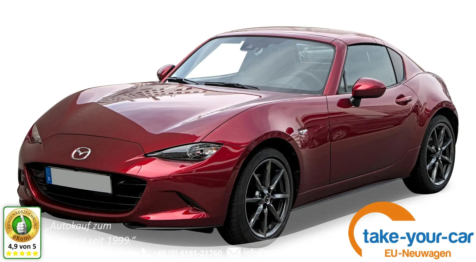 Mazda MX-5 RF Homura RECARO+BREMBO+RAYS+BOSE+NAVI+KAMERA+M... - 1