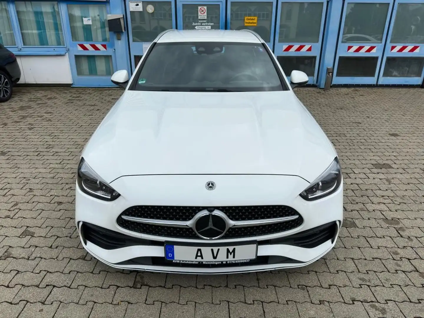 Mercedes-Benz C 200 C -Klasse T-Modell AMG STYLING/NAVI/LED Blanc - 2