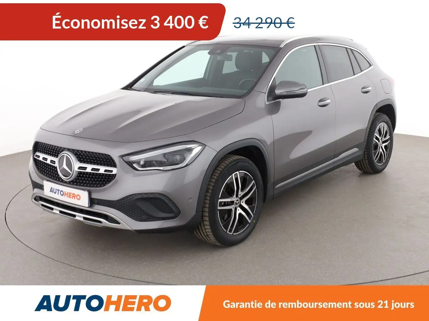 Mercedes-Benz GLA 200 200 Progressive Line 7G-DCT Gris - 1