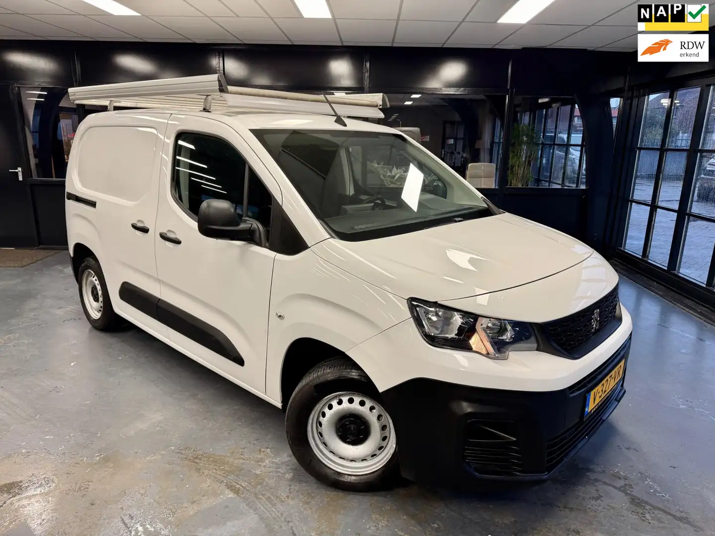 Peugeot Partner 1.6 BlueHDI Pro|3-2019|EURO6|CRUISE.CONTROL|AIRCO| Blanc - 1