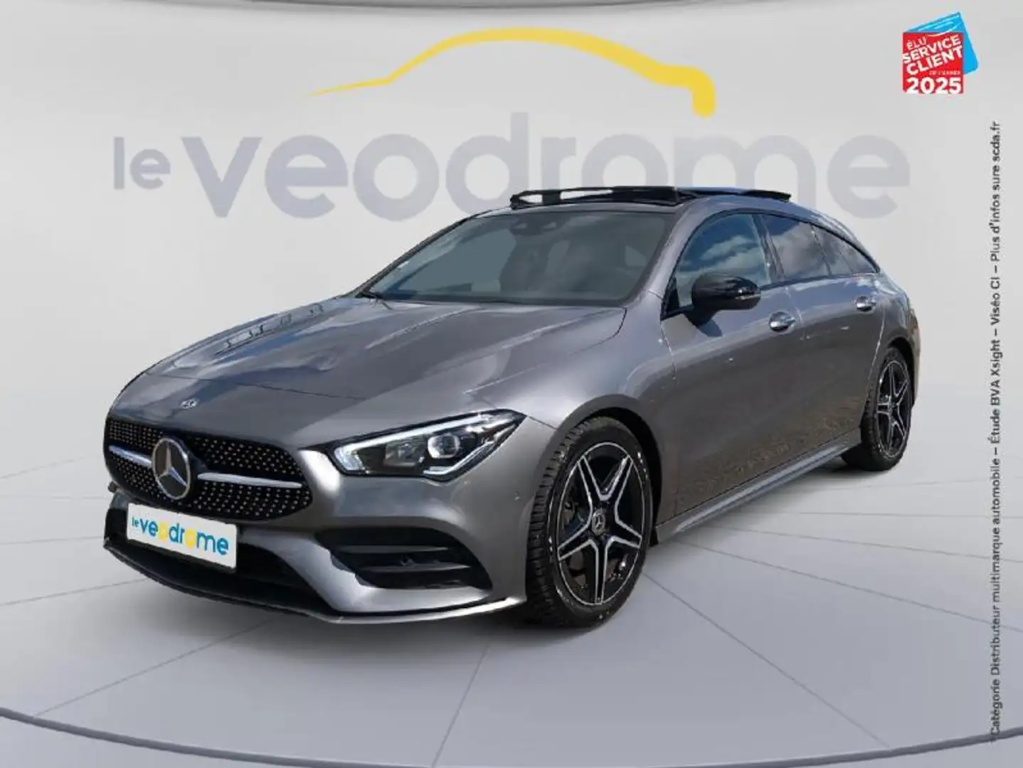 Mercedes-Benz CLA 180 180 d 116ch AMG Line 7G-DCT Grau - 1