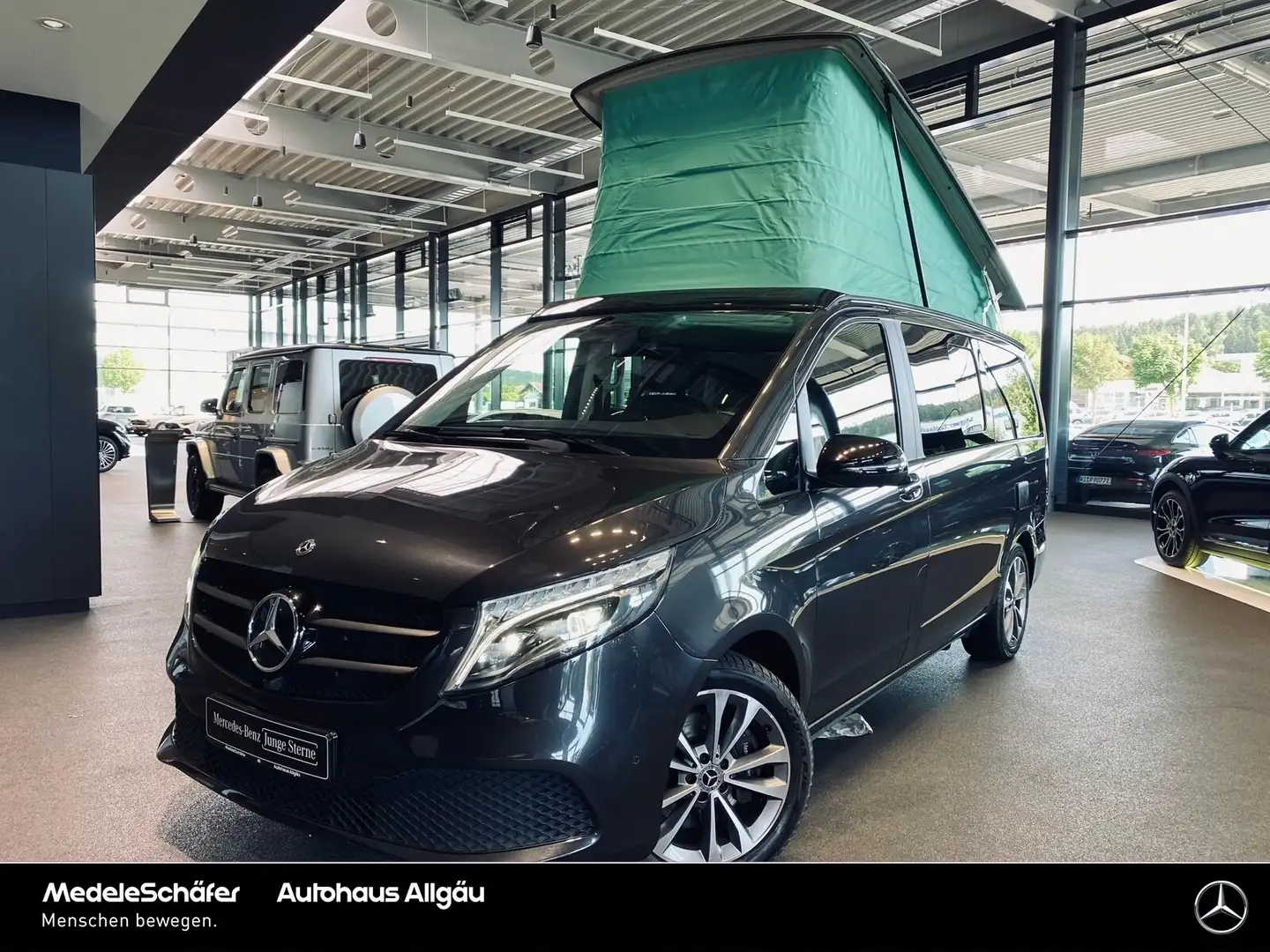 Mercedes-Benz Marco Polo Marco Polo 300 d EDITION AHK 5 SITZE DISTR 360° Gris - 2