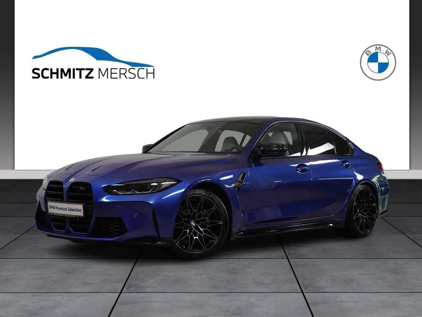 BMW M3 Competition xDrive Blauw - 1