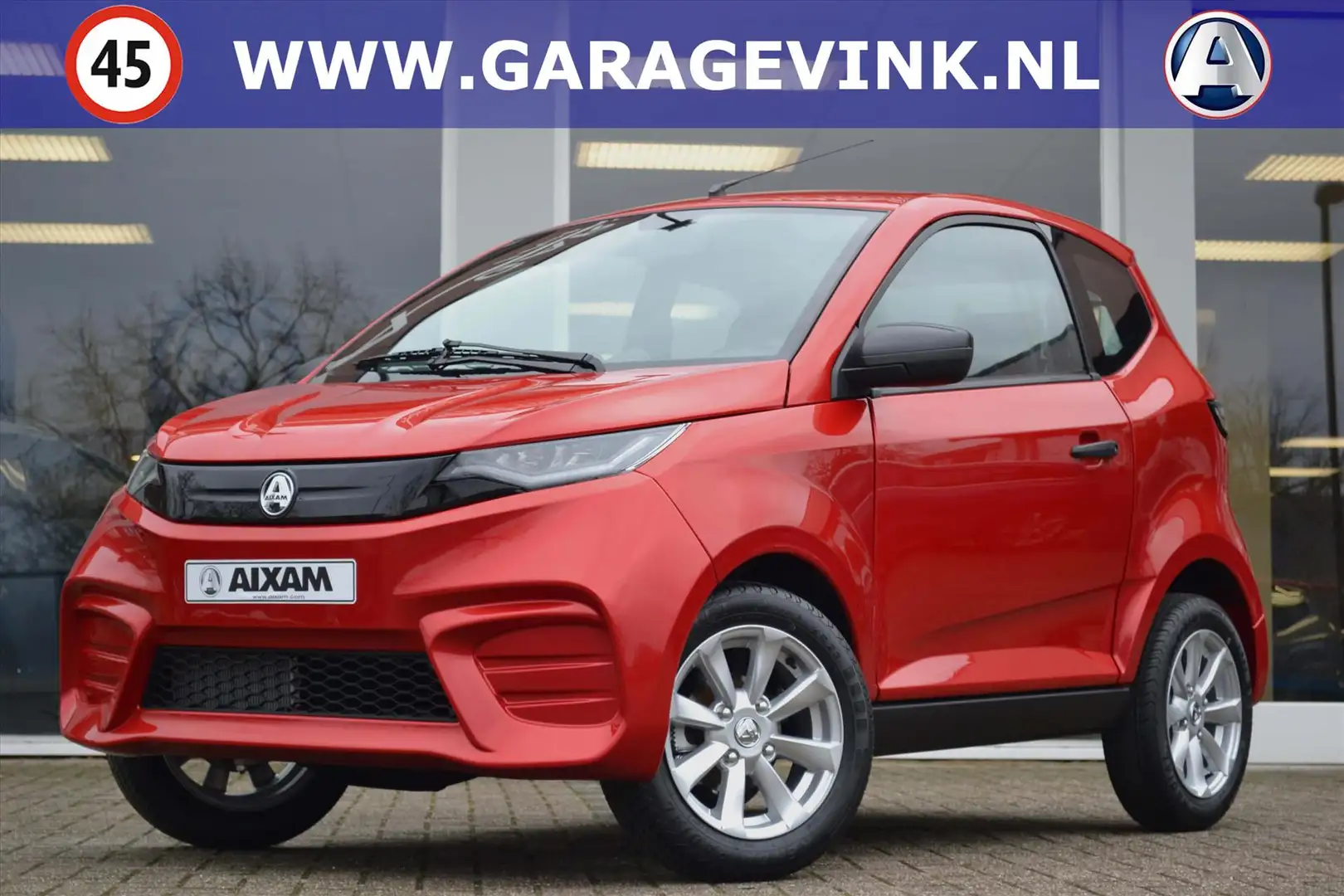 Aixam City S9 Pack Brommobiel NIEUW Rood - 1