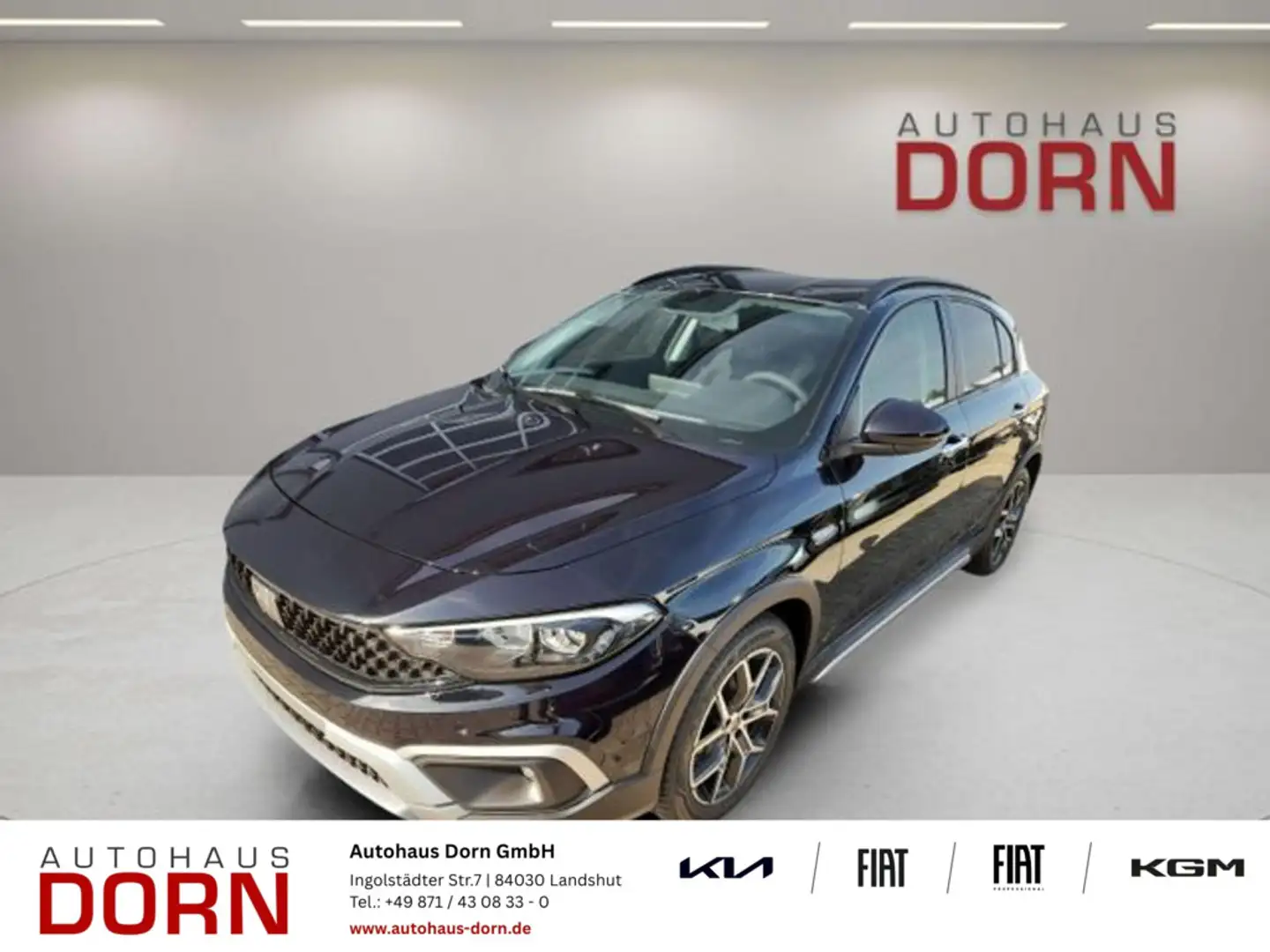 Fiat Tipo Cross 1.5 GSE Hybrid 2023 Tech-/Komfort-Pak Schwarz - 1