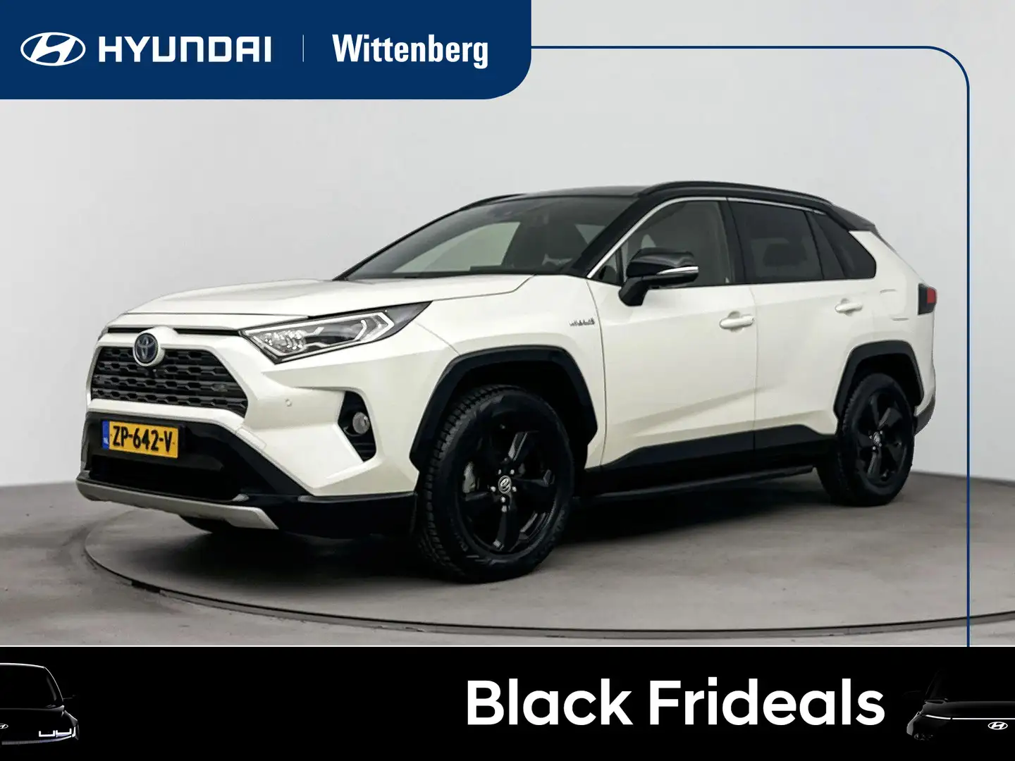 Toyota RAV 4 2.5 Hybrid AWD Bi-Tone | Trekhaak | 1650 KG trekge Blanc - 1