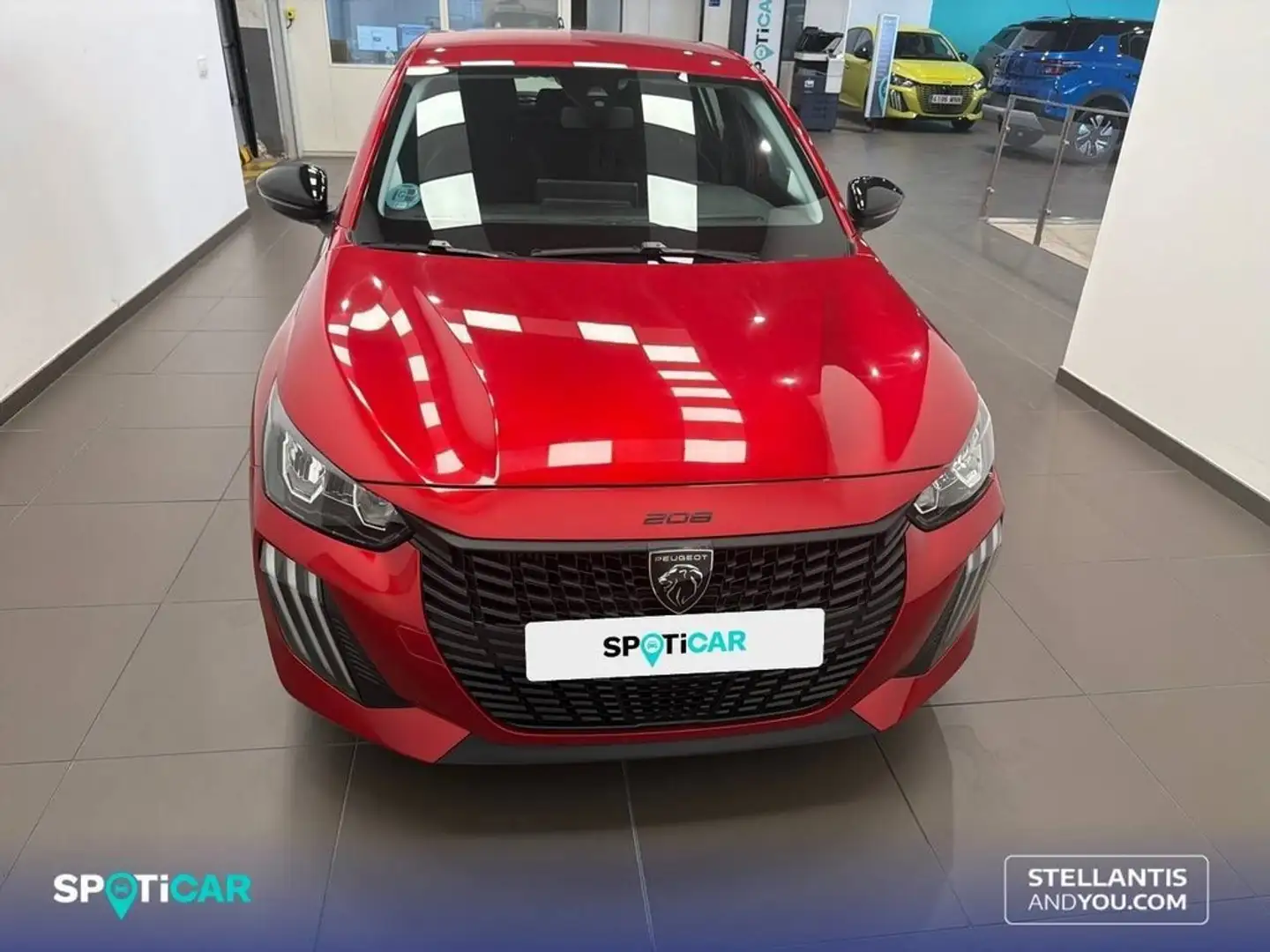 Peugeot 208 1.2 Puretech S&S Active 100 Rojo - 2