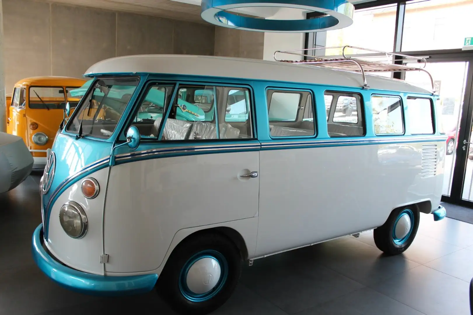 Volkswagen T1 Fensterbus Niebieski - 2