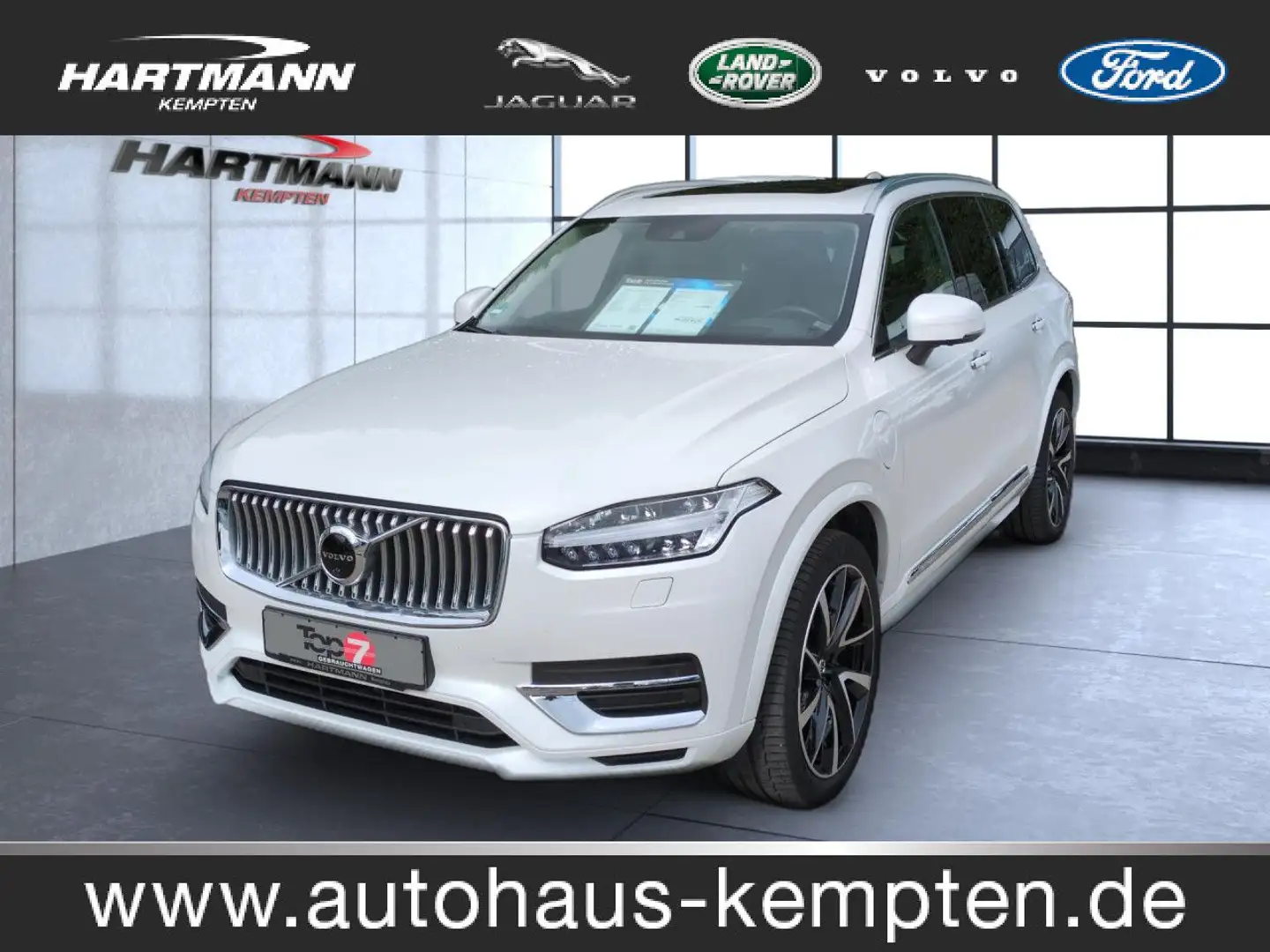 Volvo XC90 XC 90 Inscription Recharge Plug-In Hybrid AWD 7-Si Weiß - 1