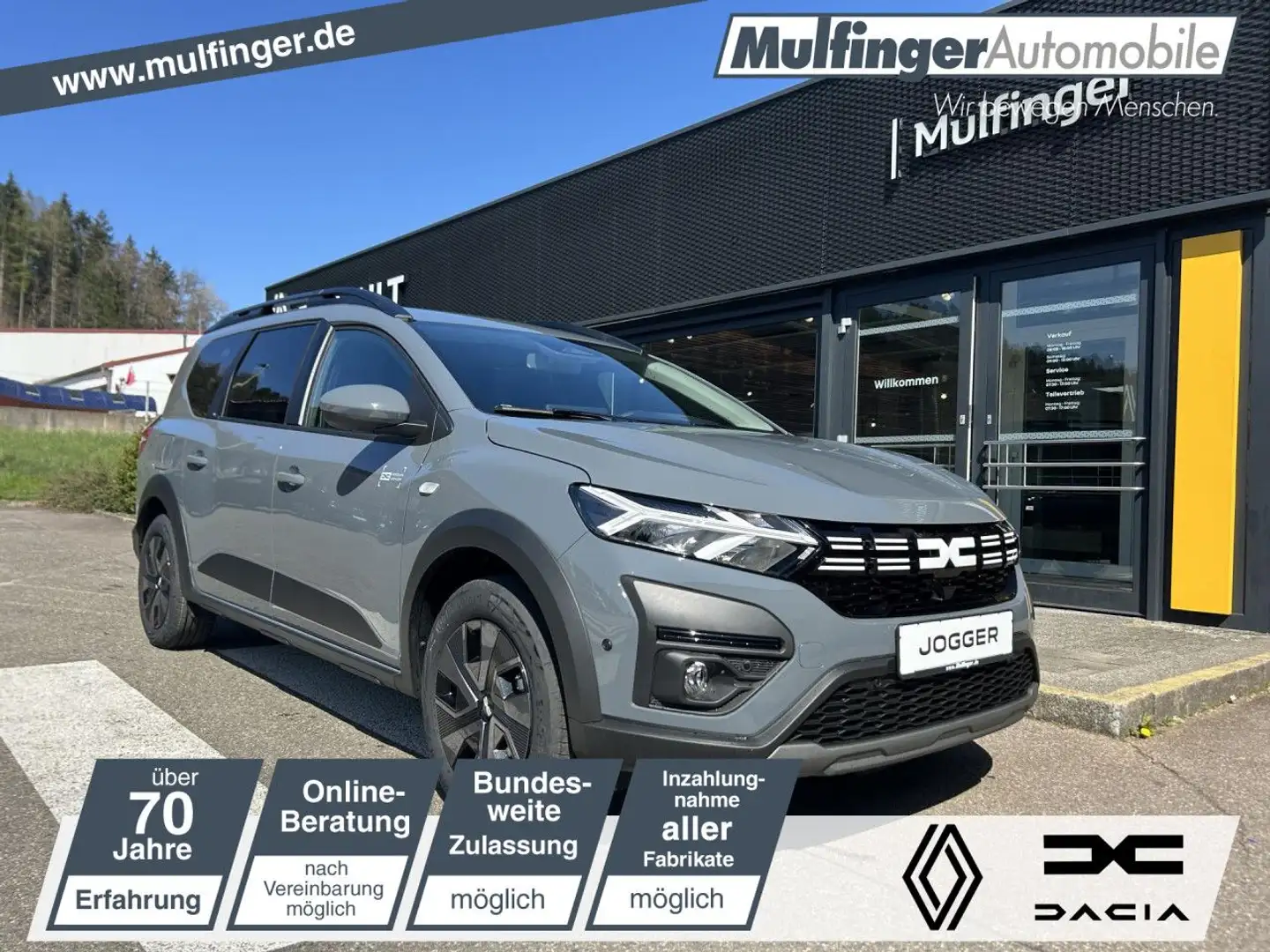 Dacia Jogger Expression HYBRID 140 NAVI KAMERA SHZ Klima Grau - 1