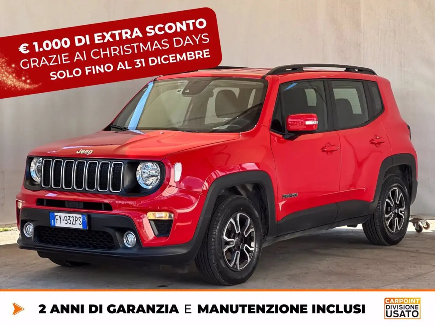 Jeep Renegade 1.0 t3 longitude 2wd Rosso - 1