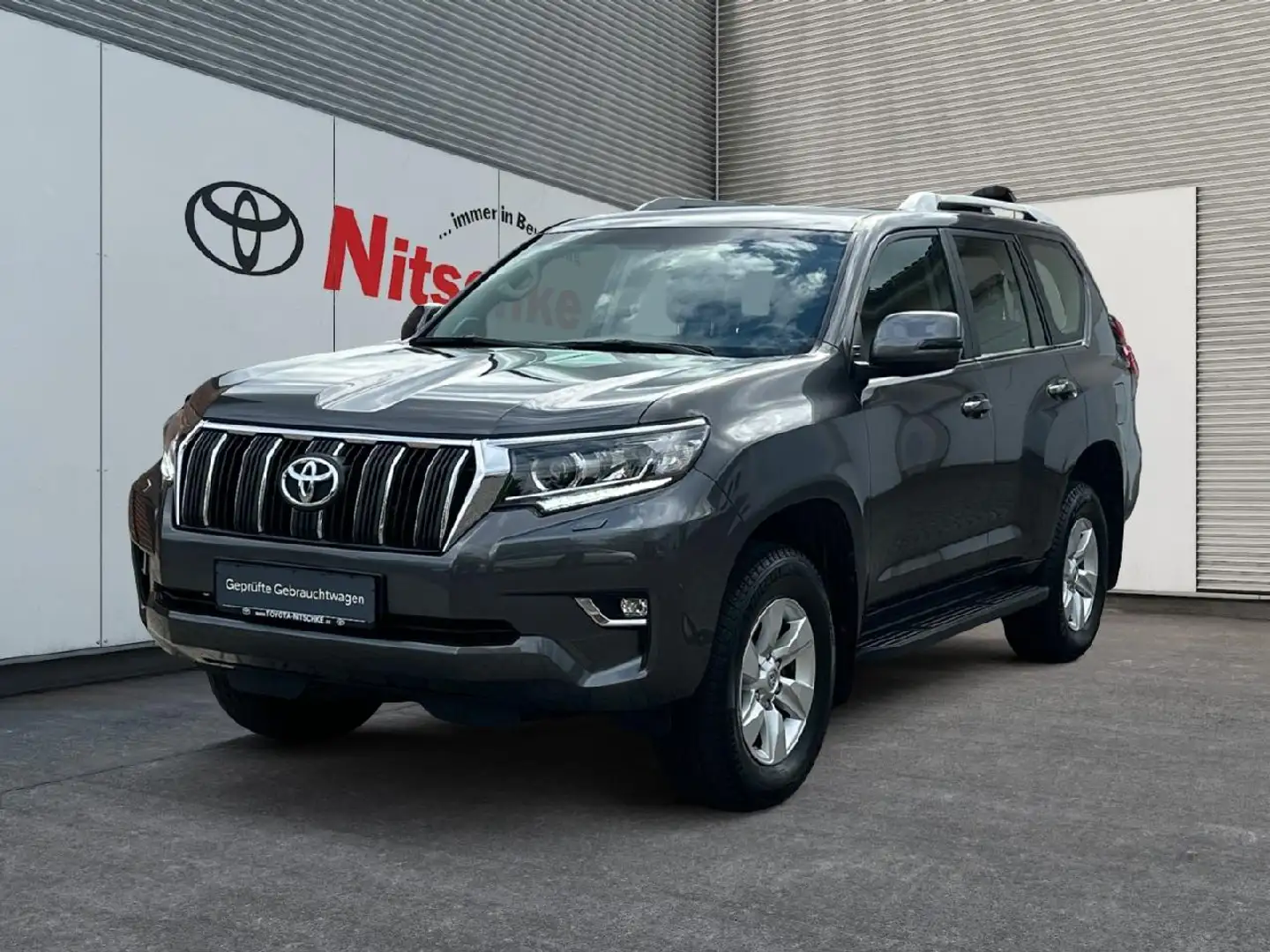 Toyota Land Cruiser 2.8-l-D-4D, Comfort, AHK Gris - 1
