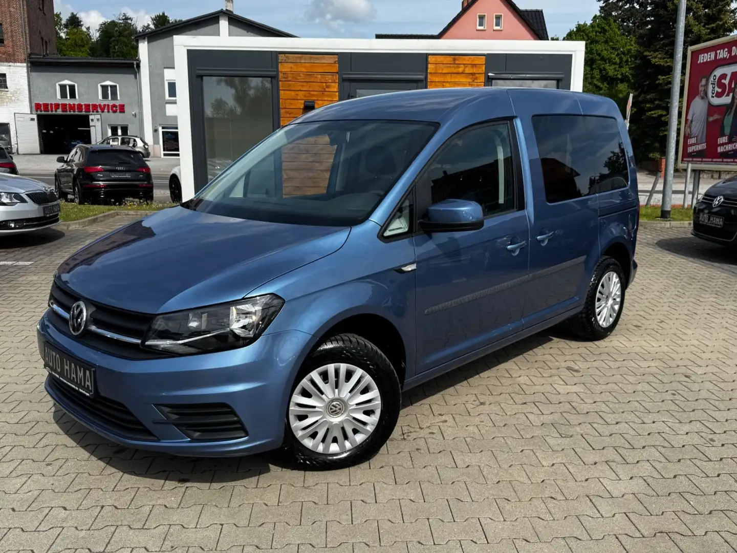 Volkswagen Caddy PKW 1.2 TSI BMT *NAVI*BT*SHZ*TOP* Синій - 1