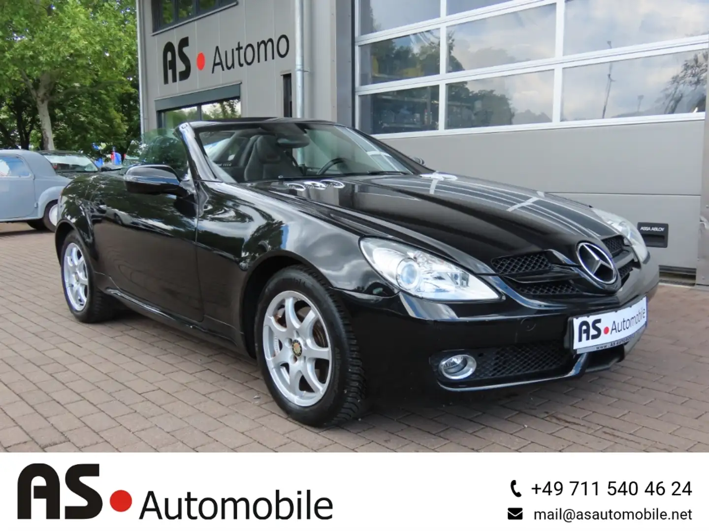 Mercedes-Benz SLK 200 K 75tkm*Navi*Leder*SHZ*Klimaautomatik Black - 2