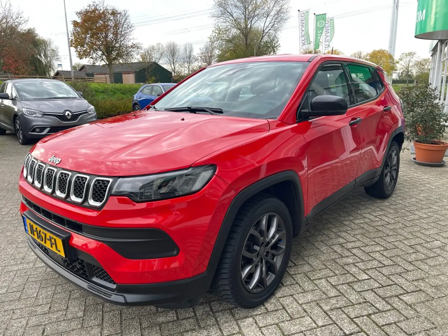 Jeep Compass 1.3T Sport 130PK Carplay, Lm velg, 18 inch Rouge - 2