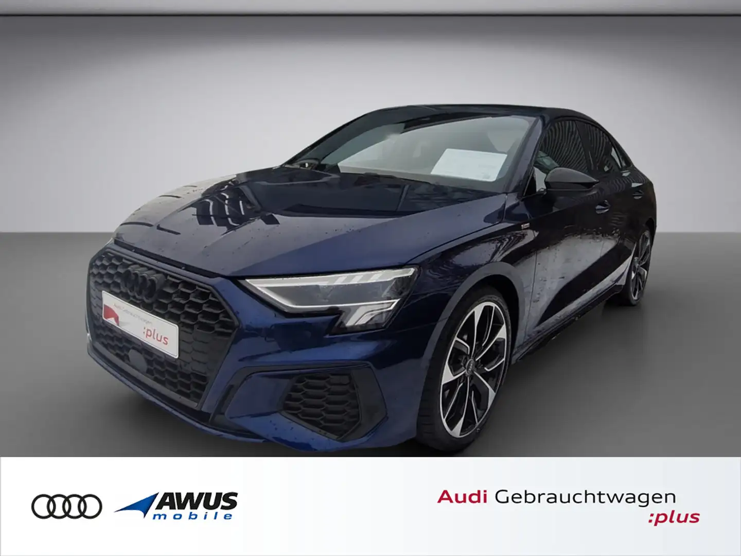 Audi A3 Limousine 35 TFSI S line SHZ, LED, Klima Bleu - 1