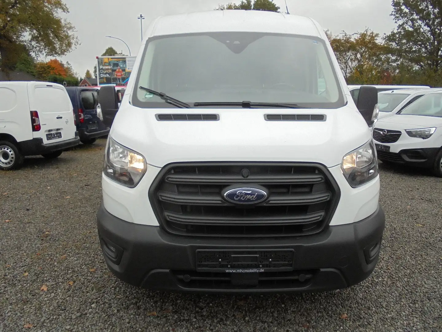 Ford Transit 2.0 Eco Kasten 350 L2H2 1.Hand AHK mögl. Blanc - 2