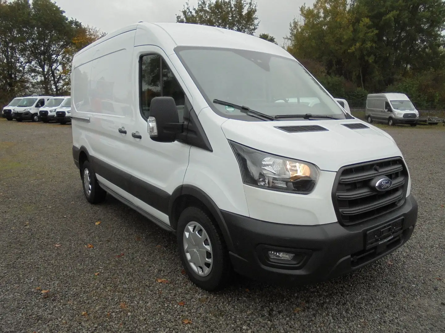 Ford Transit 2.0 Eco Kasten 350 L2H2 1.Hand AHK mögl. Blanc - 1