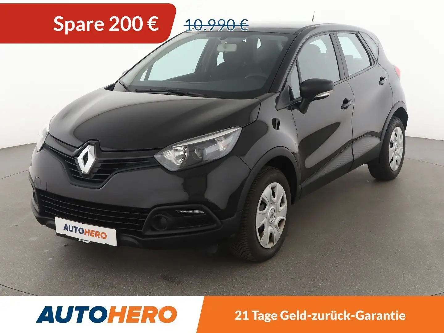 Renault Captur 0.9 Energy Life *TEMPO*KLIMA*GARANTIE* Schwarz - 1