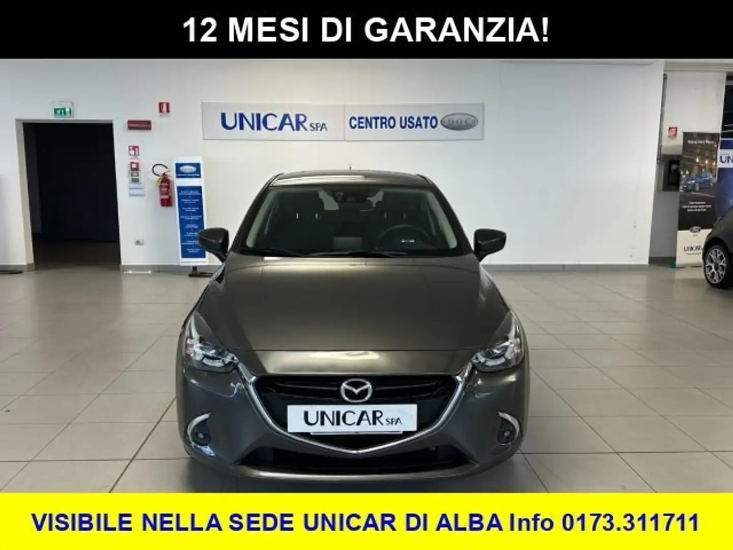 Mazda 2 1.500 BENZINA 90 CV EXCEED Grigio - 2