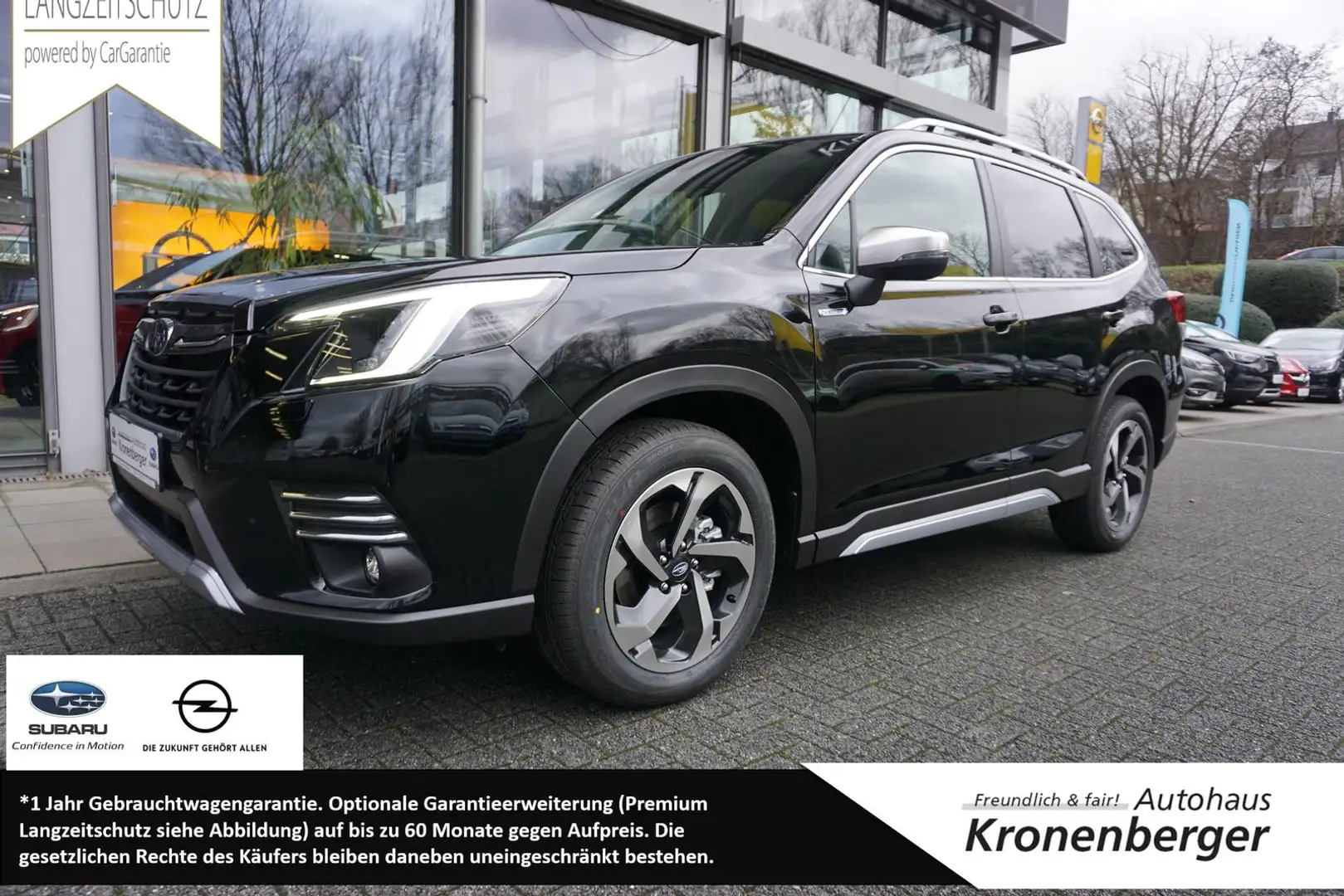 Subaru Forester 2.0 e-Boxer Platinum Leder Navi RKamera Negro - 1