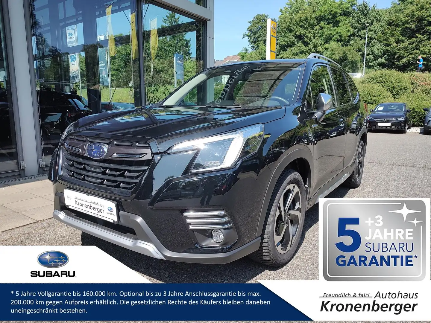 Subaru Forester 2.0 e-Boxer Platinum Leder Navi RKamera Czarny - 1