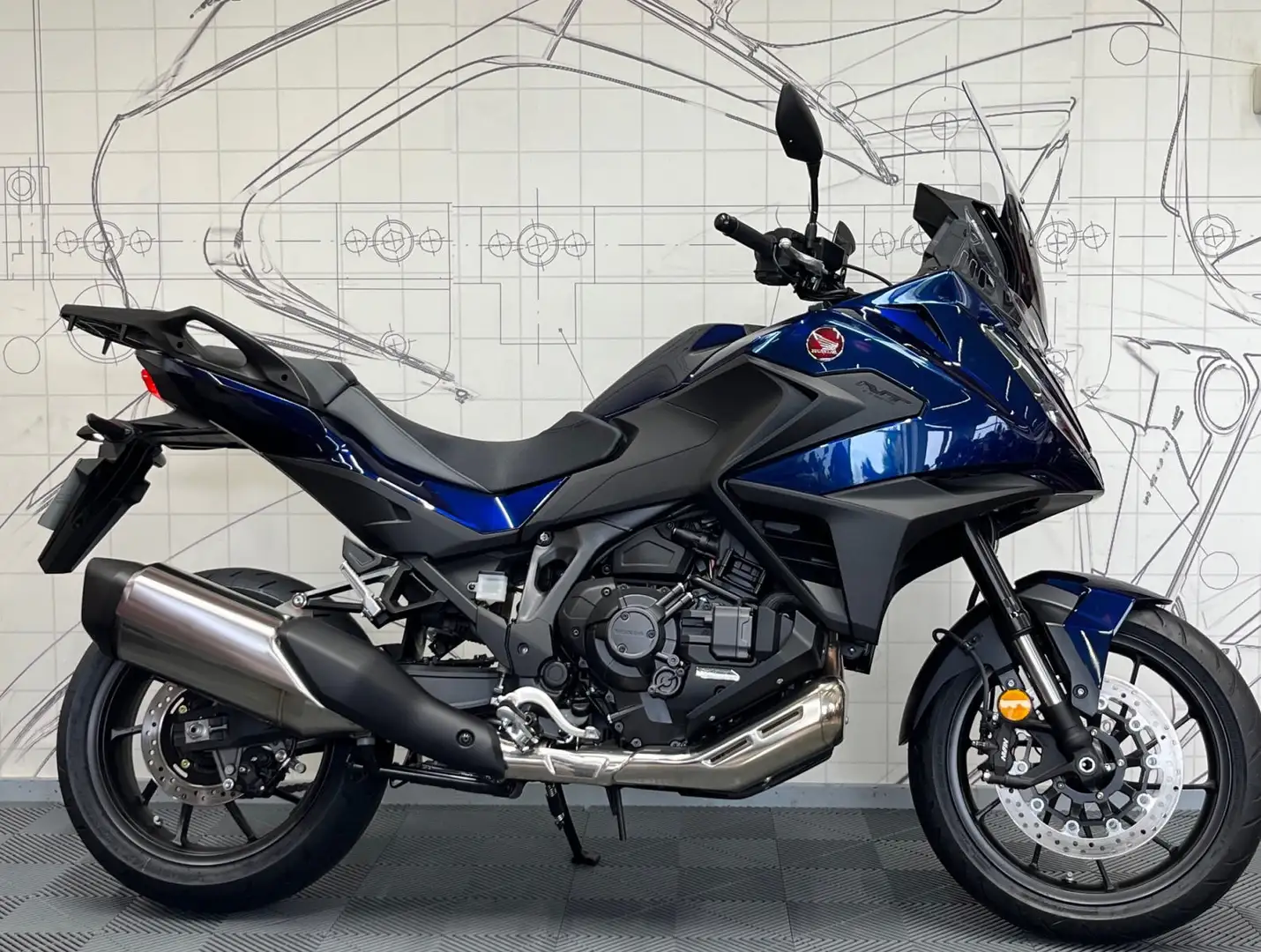 Honda NT 1100 Bleu - 1