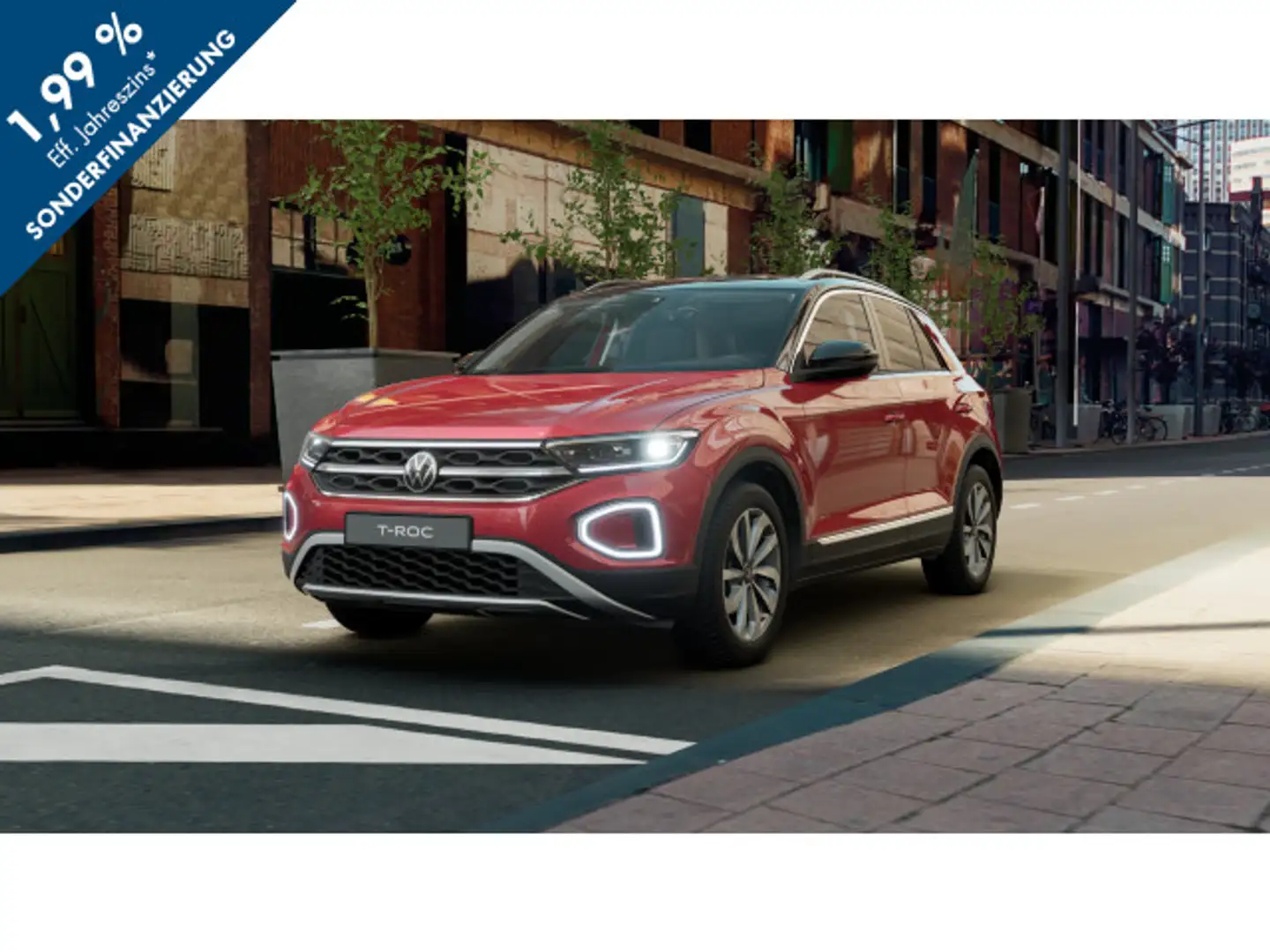 Volkswagen T-Roc 2.0 TDI Style ACC/EasyOpen/Kamera/Navi Rot - 1