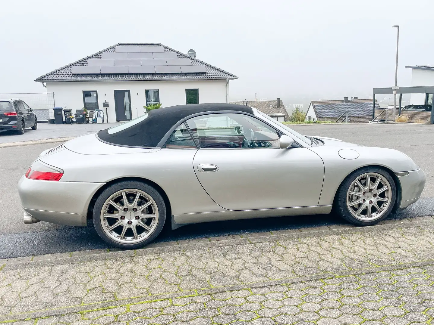 Porsche 996 911 Carrera 4 Cabrio +GT3 Felgen +WR +Hardtop Argento - 1